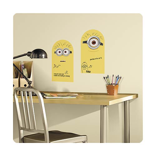 Despicable Me Minion Dry Erase Peel and Stick Wall Decals